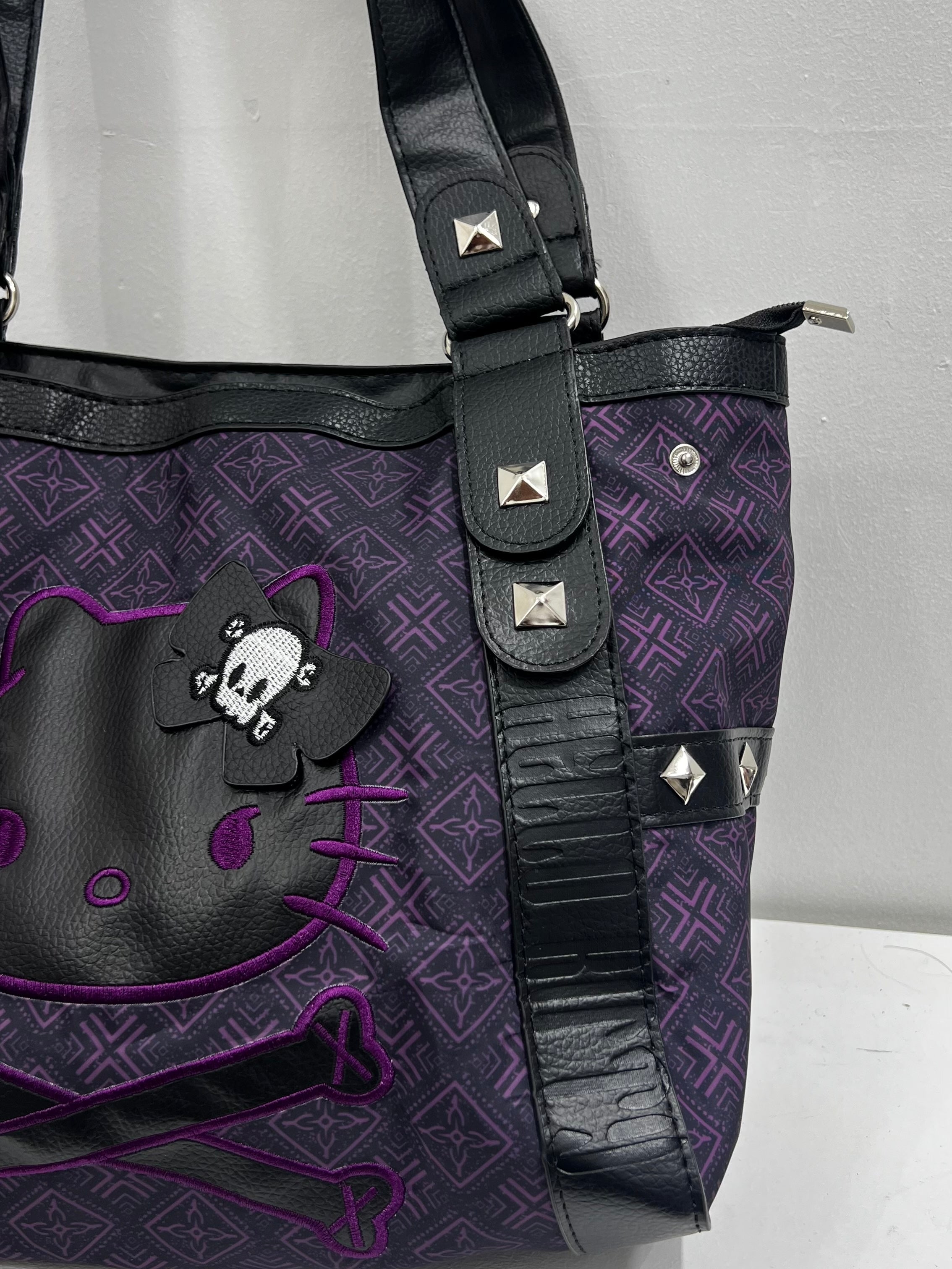 Goth Kitty Tote
